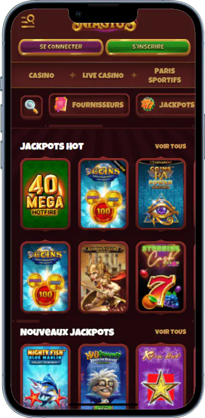Application Mobile sur Magius France